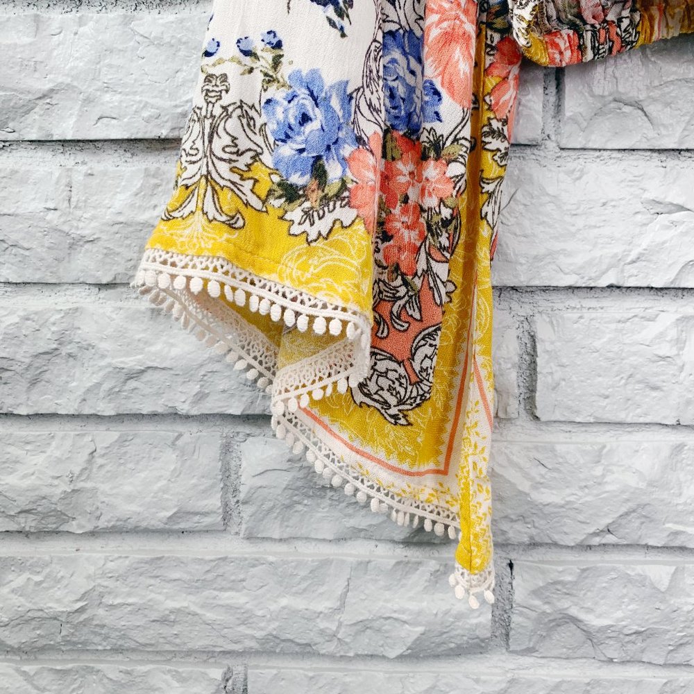 Coco + Jaimeson Boho Crop Top Blouse - image 3